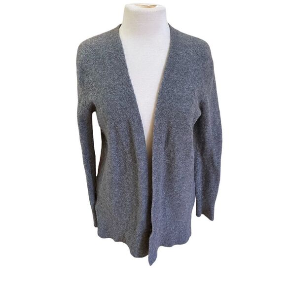 Madewell Wool Alpaca Cardigan Cozy Walker Open Front Sweater Women’s Small - Picture 2 of 8